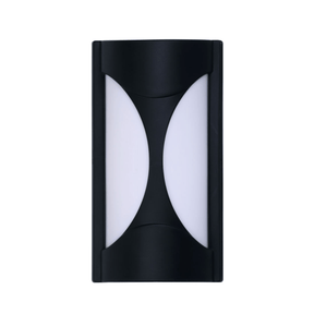 TKLD Pendant & Chandeliers Hourglass Black Plastic LED Outdoor Wall Light - 24W