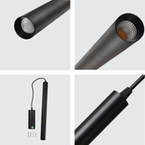 TKLD Pendant & Chandeliers Integrated LED Modern Cylinder Suspended Pendant Ceiling Light - 10W