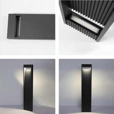 TKLD Outdoor Lighting LED Outdoor Pathway Bollard Lawn Light - 13W