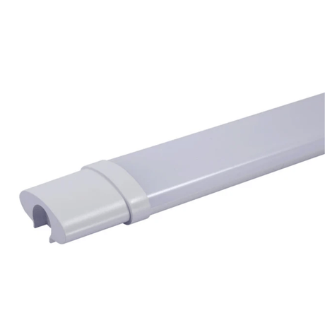 TKLD Ceiling Lights LED Tri-Proof Slim Cool Daylight Batten Linear Fitting - 60cm