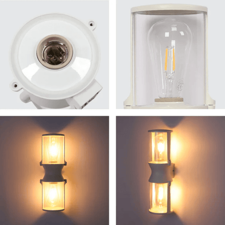 TKLD Wall & Sconce Lights Lux Vintage Classic Up Down Outdoor Wall Light - IP54