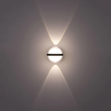 TKLD Wall & Sconce Lights Modern Black Triple-source Up Down Decorative and Ball 4000K LED Wall Light - 12W