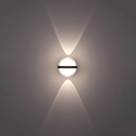 TKLD Wall & Sconce Lights Modern Black Triple-source Up Down Decorative and Ball 4000K LED Wall Light - 12W