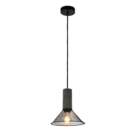 TKLD Pendant & Chandeliers Modern Conical Shape Concrete Textured Pendant Light - 40W