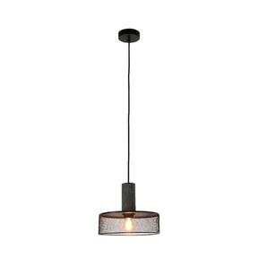 TKLD Pendant & Chandeliers Modern Elliptic Cylinder Shape Concrete Textured Pendant Light - 40W