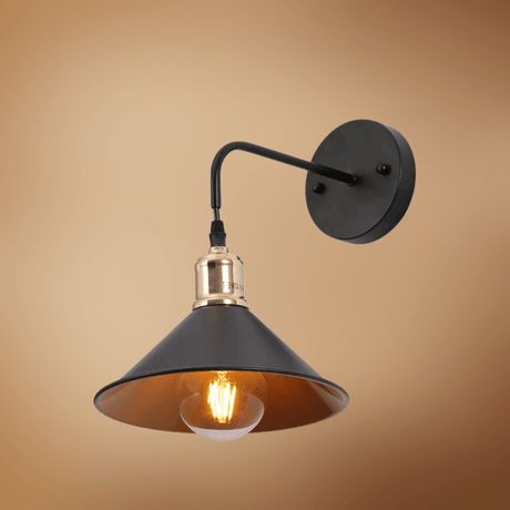TKLD Wall & Sconce Lights Modern Metal Funnel Suspended Wall Light