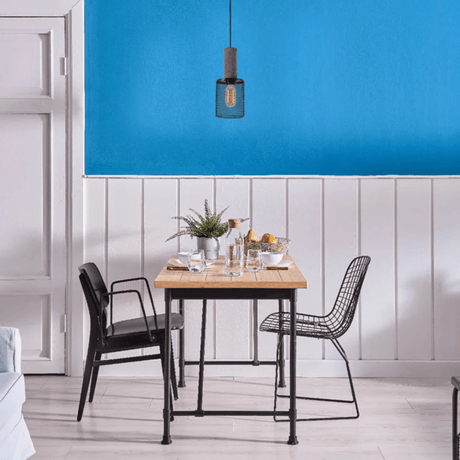 TKLD Pendant & Chandeliers Modern Short Cylinder Shape Concrete Textured Pendant Light - 40W