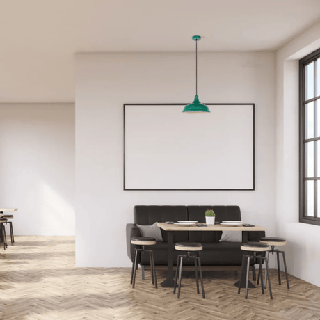 TKLD Pendant & Chandeliers Modern Step Metal Shade in Varied Hues Pendant Light - 38cm