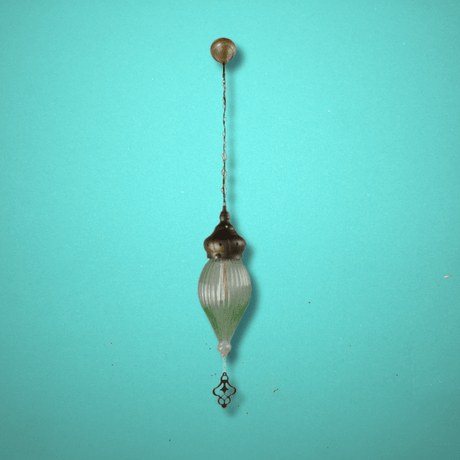 TKLD Pendant & Chandeliers Moroccan Style Antique Brass Glass Oriental E27 Ceiling Pendant Light