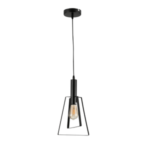 TKLD Pendant & Chandeliers Nordic Black Cage E27 Pendant Ceiling Light