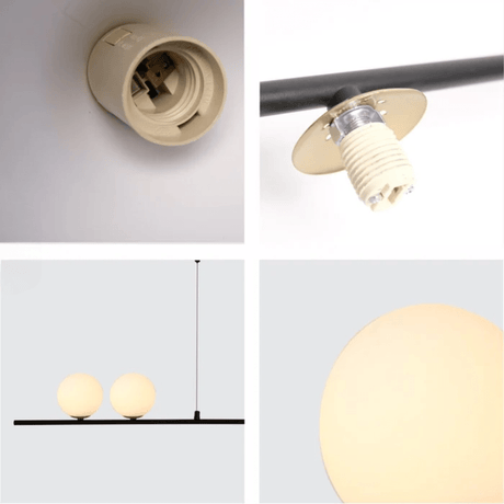 TKLD Ceiling Lights Nordic Gold Funnel 3 Lamp Island Chandelier Ceiling Light - 40W