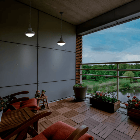 TKLD Pendant & Chandeliers Norman Dark Grey E27 Outdoor Pendant Lamp - 40W