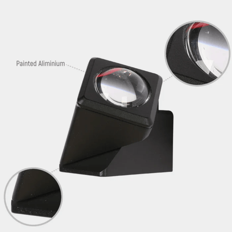 TKLD Wall & Sconce Lights Rotatable Narrow Beam Black Cubes Outdoor LED Wall Light - 5W