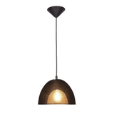 TKLD Pendant & Chandeliers Rusty Brown Metal Dome Pendant Ceiling Light E27 - D220mm/D300mm