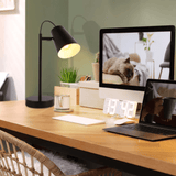 TKLD Table & Floor Lamps Sleek Cut Cone Desk Lamp In Vibrant Colours - 40W