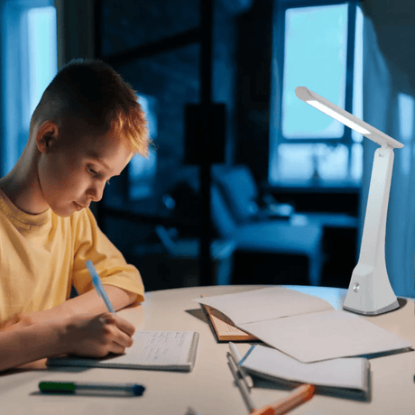 TKLD Table & Floor Lamps Sleek Foldable LED Desk Lamp with Touch Control - 7W