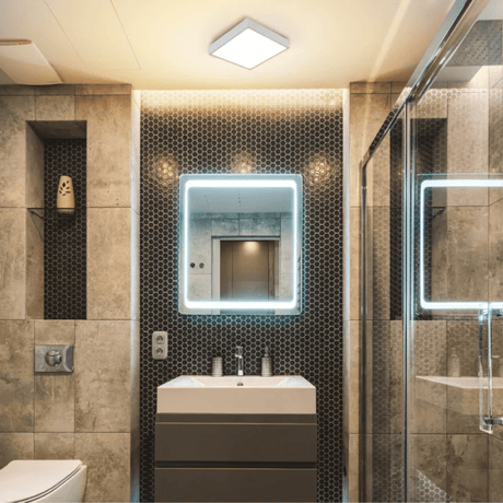 TKLD Wall & Sconce Lights Sleek LED Bulkhead Light Ceiling Wall Interior Exterior - 24W