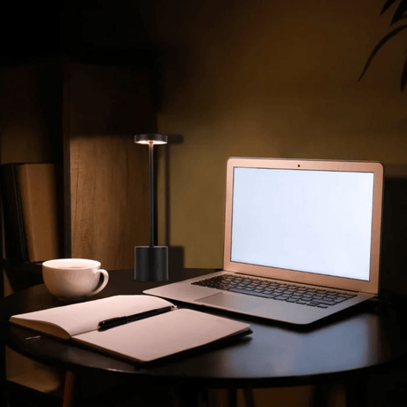 TKLD Table & Floor Lamps Sleek Portable LED Column Lamp With CCT Control - 1.5W