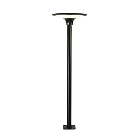 TKLD Outdoor Lighting Solar Black 4000K LED Post-Top Area Light - 20W