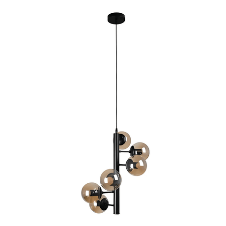 TKLD Pendant & Chandeliers Spiral Globe Glass Modern Sputnik Pendant Ceiling Chandelier Light E27