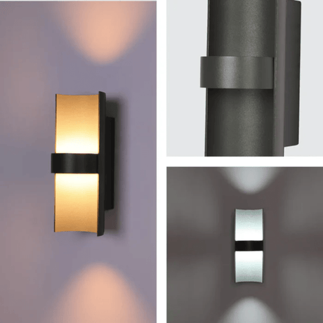 TKLD Wall & Sconce Lights Splitted Bamboo 13W LED Outdoor 2 Way Wall Light - 3000K/4000K/6500K
