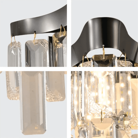 TKLD Pendant & Chandeliers Star Crystal Chandelier Wall Light - 40W