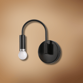 TKLD Wall & Sconce Lights Swan Black or White Wall Light E14 Fitting