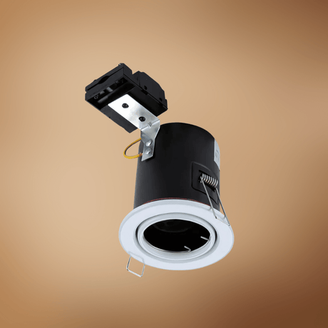TKLD Ceiling Lights Tilt Pressed Steel Fire Rated Ceiling Light - GU10