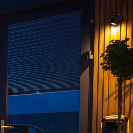 TKLD Wall & Sconce Lights Tiltable Black Outdoor Wall Light - GU10