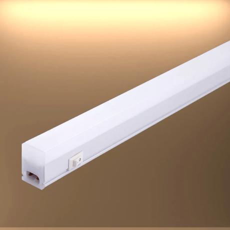TKLD Ceiling Lights Under Cabinet 8W 4ft LED T5 Link Light IP20 with Switch - 1175mm