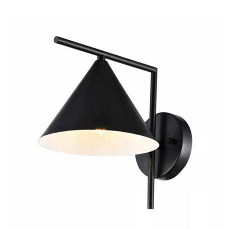 TKLD Pendant & Chandeliers Vintage Industrial Black Corner Wall Light