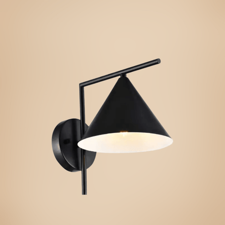 TKLD Pendant & Chandeliers Vintage Industrial Black Corner Wall Light