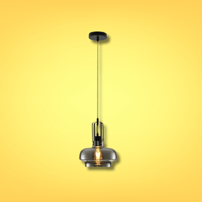 TKLD Pendant & Chandeliers Vintage Industrial Japanese Smoky Gaslight Minimalist Glass Pendant Light - D240mm/D330mm