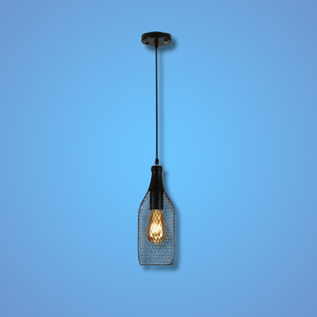TKLD Pendant & Chandeliers Wire Mesh Industrial Dome Pendant Ceiling Light E27 - Petite/Grand