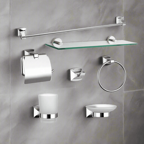 Toplight Bathroom Accessories Bathroom Accessories Set 7 Pieces