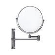 Toplight Shower Caddy & Mirror Bathroom Adjustable Round Vanity Magnifying Mirror - LS-04B