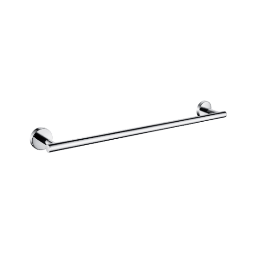 Toplight Bathroom Accessories Bathroom Stainless Steel Chrome Single Bar Towel Rack - N10003-24J