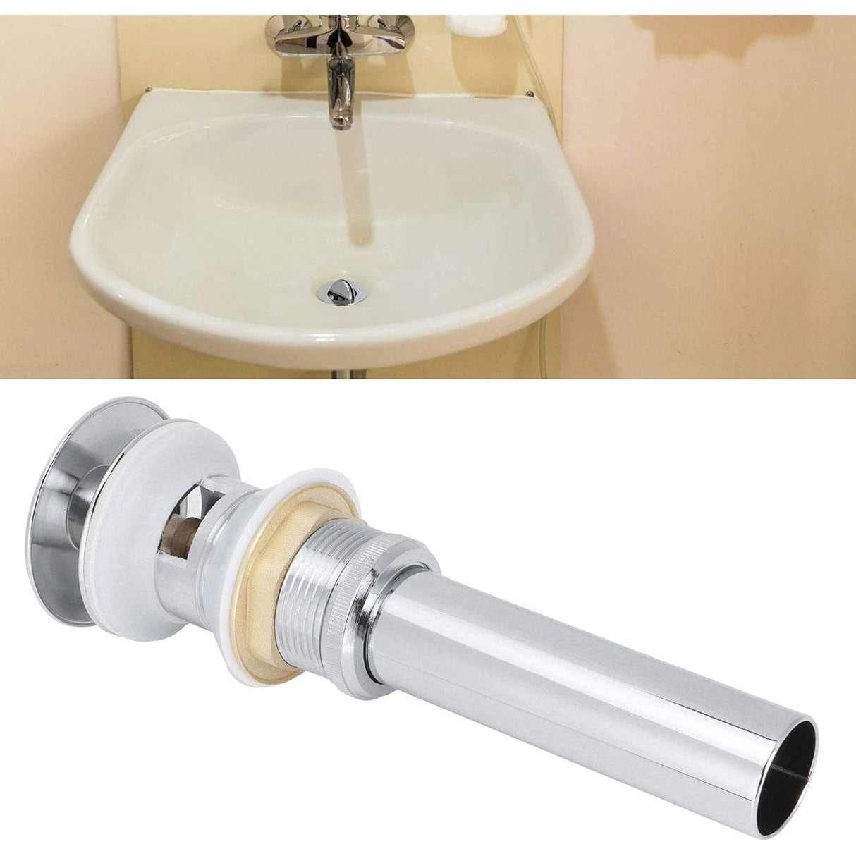 Toplight Bathroom Accessories Brass Bathroom Basin Pop Up Drain Stopper - S03001C-1