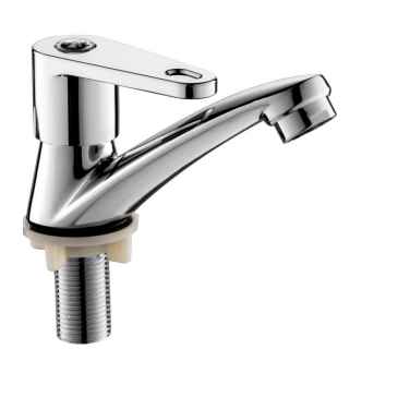 Toplight Kitchen Tap Chrome Deck-Mounted Cold Single Lever Kitchen Sink Faucet Tap - Z-1004