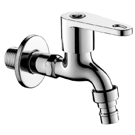 Toplight Bathroom Faucet Chrome Wall Bibcock Tap - Z-1002