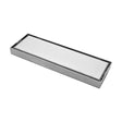 Toplight Bathroom Accessories Stainless Steel Rectangular 12" Shower Floor Drain - S01030BN