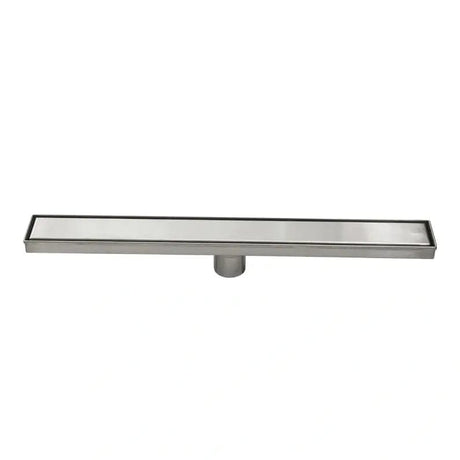 Toplight Bathroom Accessories Stainless Steel Rectangular 24" Shower Floor Drain - S01060BN