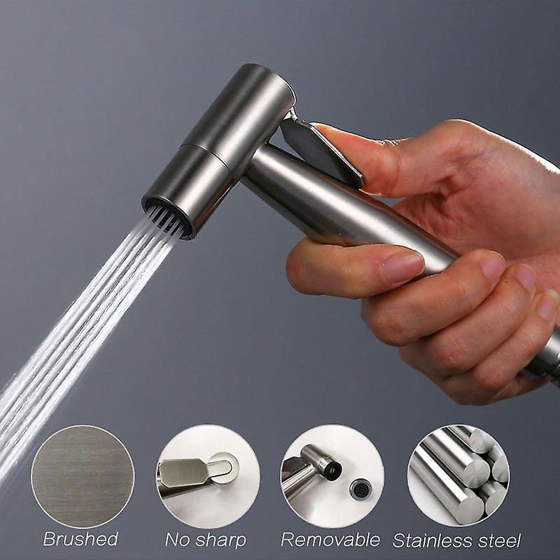 Toplight Shower Set Stainless Steel Toilet Handheld Bidet Sprayer Shattaf - PA5108