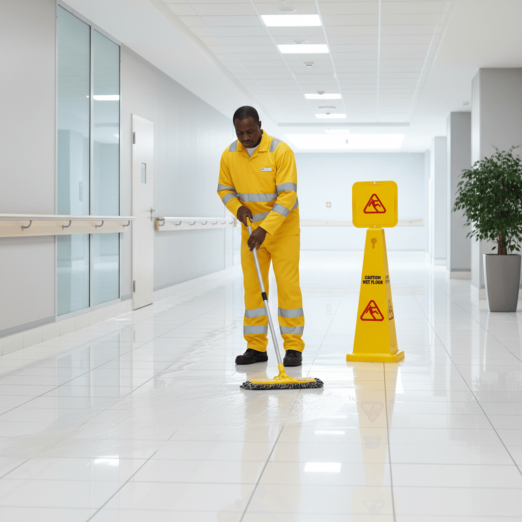 Topmop Cleaning Tools & Accessories Topmop 92.4cm Caution Wet Floor Safety Cone - B-118