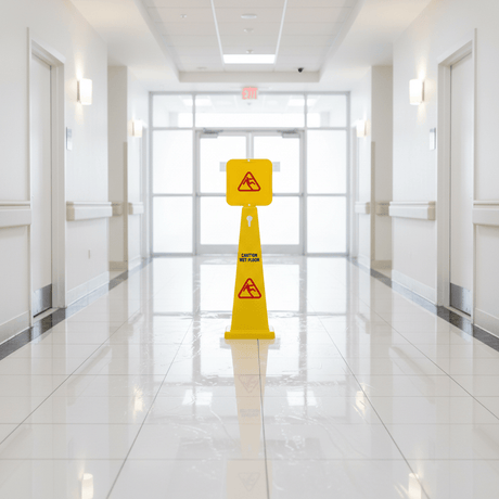 Topmop Cleaning Tools & Accessories Topmop 92.4cm Caution Wet Floor Safety Cone - B-118