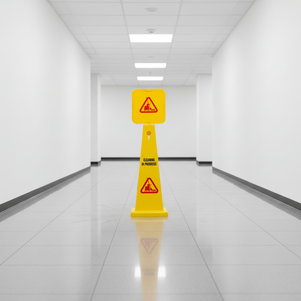 Topmop Cleaning Tools & Accessories Topmop 92.4cm Cleaning in Progress Safety Cone - B-117