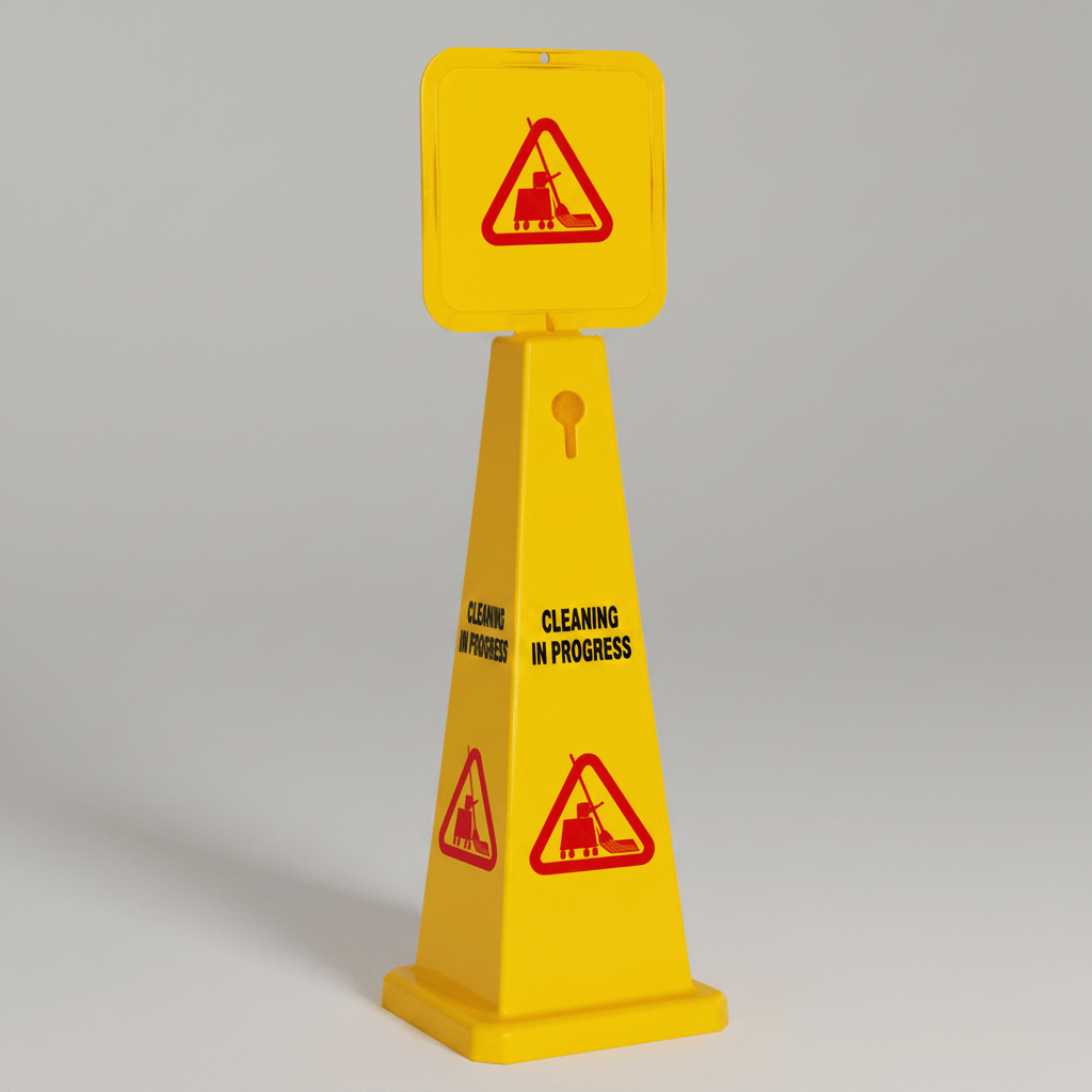 Topmop Cleaning Tools & Accessories Topmop 92.4cm Cleaning in Progress Safety Cone - B-117