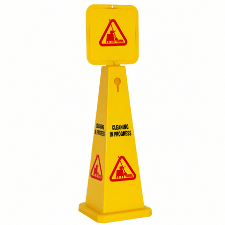 Topmop Cleaning Tools & Accessories Topmop 92.4cm Cleaning in Progress Safety Cone - B-117