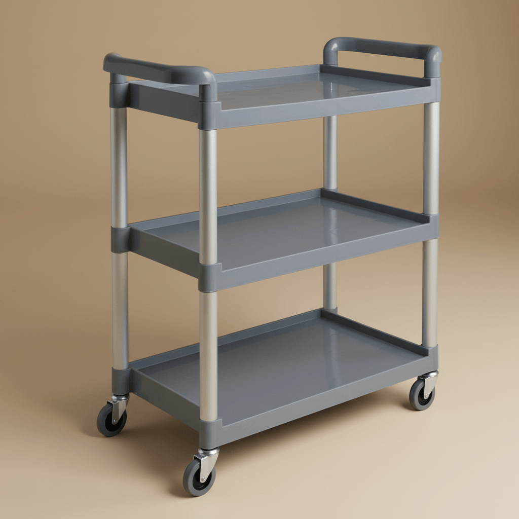 Topmop Cleaning Tools & Accessories Topmop Compact Utility Service Trolley without Bucket - D-013