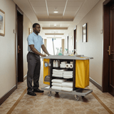 Topmop Cleaning Tools & Accessories Topmop Guest Room Housekeeping Service Cart - D-017